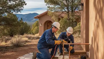 Albuquerque, NM plumbing repair service van for residential and commercial plumbing repairs