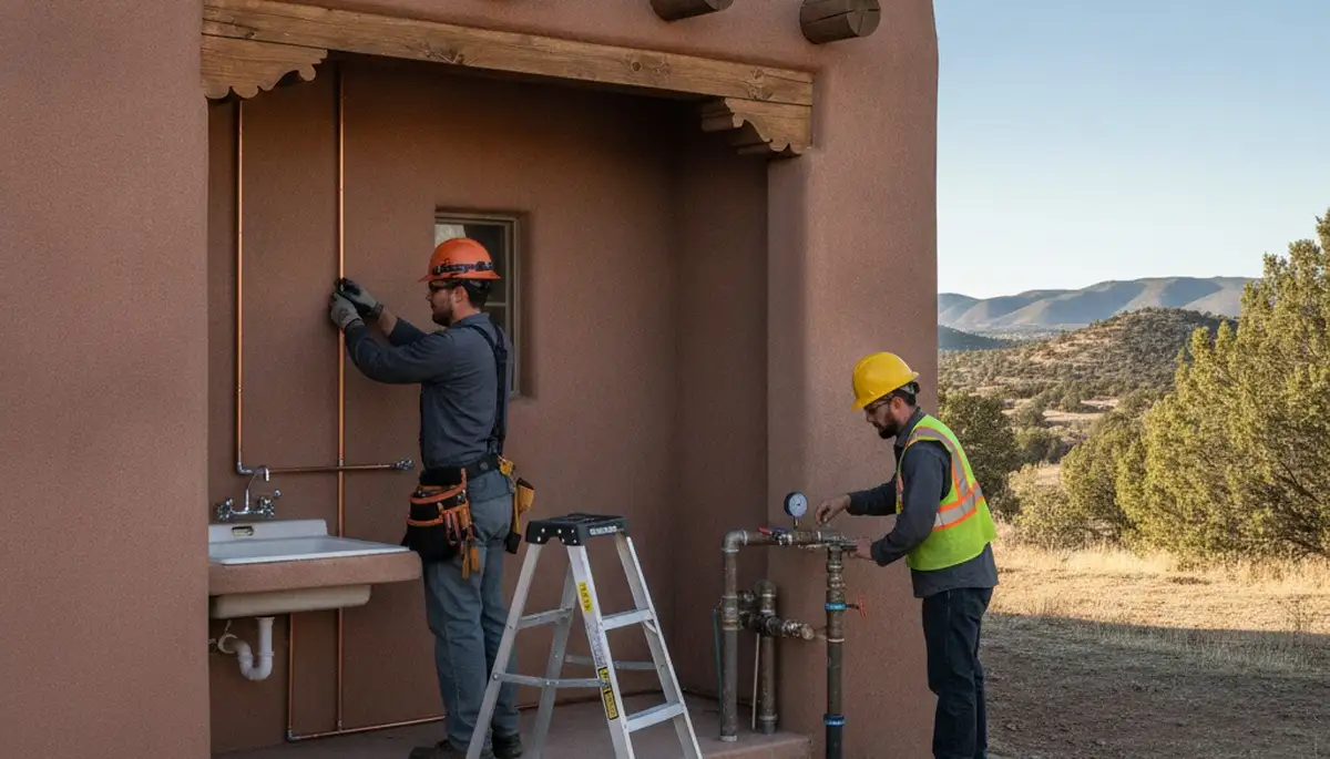 Plumbing repair service in Albuquerque, NM for residential and commercial plumbing issues