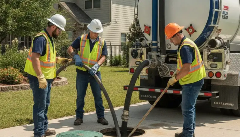 Septic pumping service for Albuquerque, NM homes by On Call Plumbers
