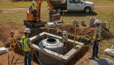 Septic tank installation for Albuquerque, NM homes by On Call Plumbers