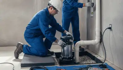 Sump pump installation service for Albuquerque, NM homes by On Call Plumbers
