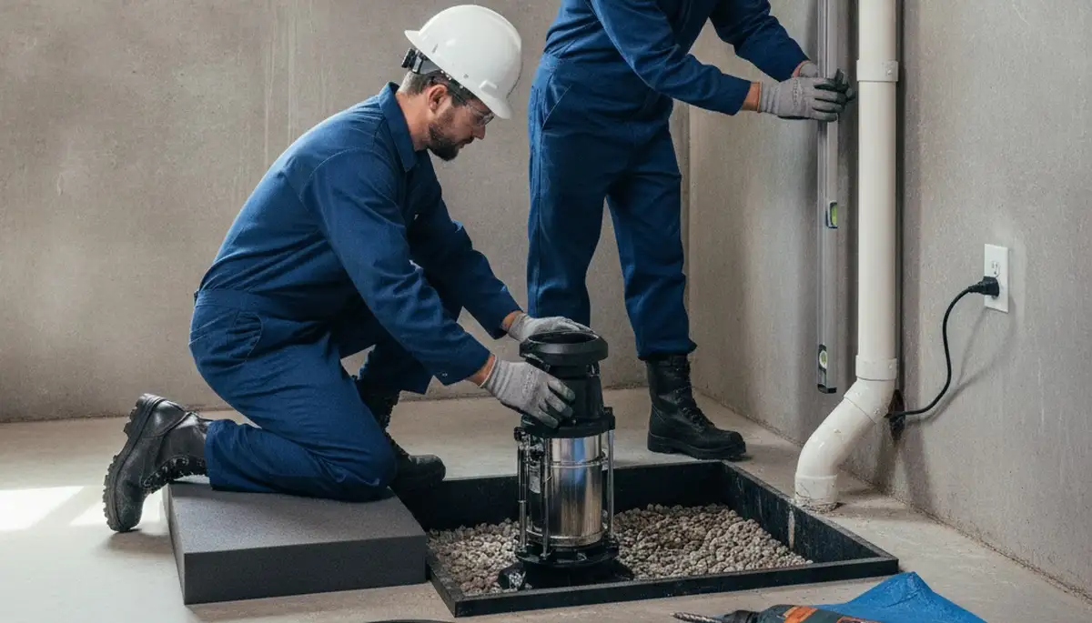 Sump pump installation for Albuquerque, NM home by On Call Plumbers