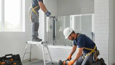 Walk in tub installation by Albuquerque, NM plumber for safe, accessible bathroom upgrades